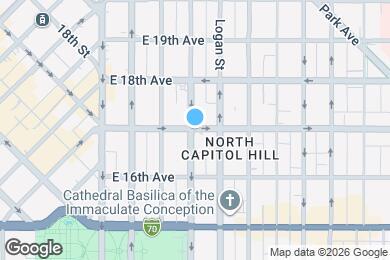 Map image of the property - 300 E 17th Ave