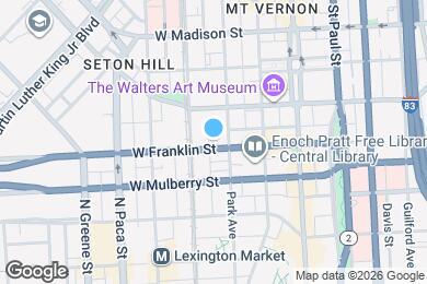 Map image of the property - 500 Park Avenue