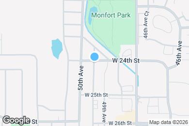 Map image of the property - 2402 49th Ave Ct