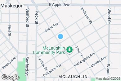 Map image of the property - 1206 Terrace St