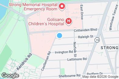 Map image of the property - 191 Raleigh St