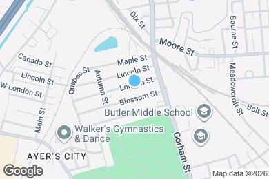 Map image of the property - 42 Gorham St