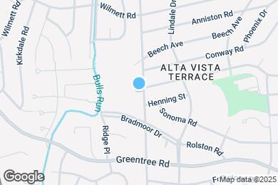 Map image of the property - 6100 Johnson Ave