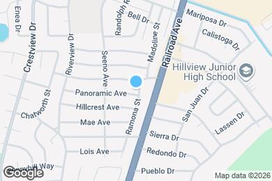 Map image of the property - 8 Panoramic Ave