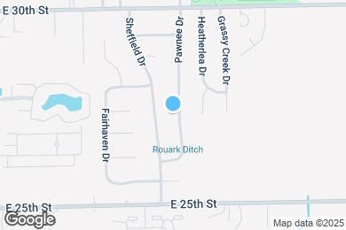 Map image of the property - 2722 Pawnee Dr