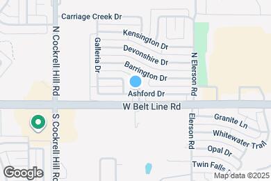 Map image of the property - 101 Chapel Hill Dr