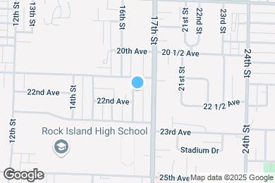 Map image of the property - 2121 16th St