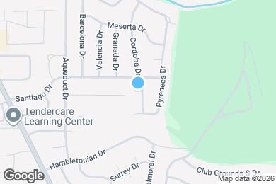Map image of the property - 1935 Cordoba Dr