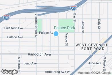 Map image of the property - 419 View St