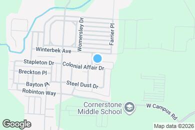Map image of the property - 7236 Colonial Affair Dr