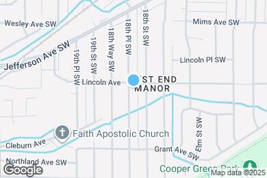 Map image of the property - 1405 18th Pl SW