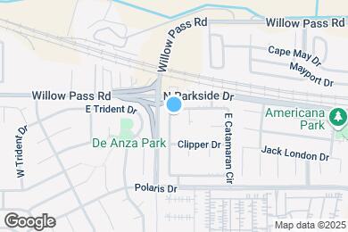 Map image of the property - 165 N Catamaran Cir