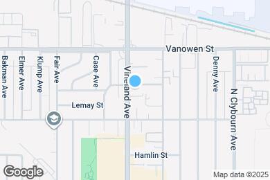 Map image of the property - 6660 Vineland Ave