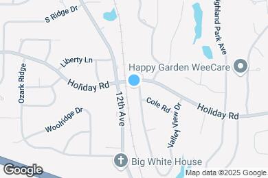 Map image of the property - 1429 Valley View Dr