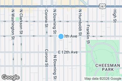 Map image of the property - 1269 N Marion St