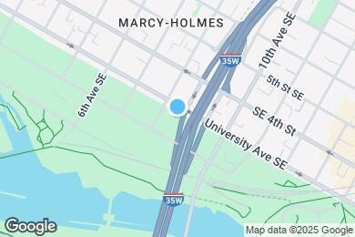 Map image of the property - 816 University Ave SE
