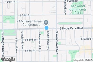 Map image of the property - 1101 E. Hyde Park Boulevard