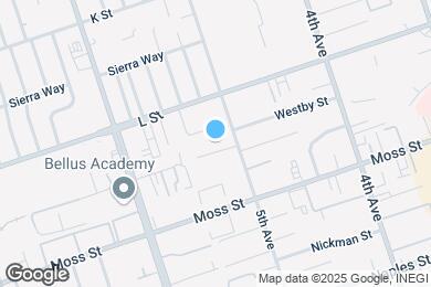 Map image of the property - 518 Arizona St