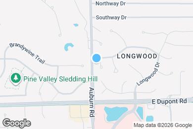 Map image of the property - 10617 Wood Flower Ct