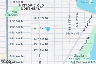 Map image of the property - 1515 Oak St NE