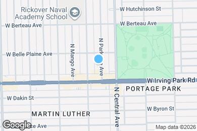 Map image of the property - 4036 N Parkside Ave
