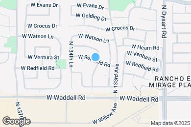 Map image of the property - 13367 W Redfield Rd