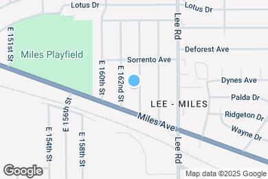 Map image of the property - 4310 E 163rd St