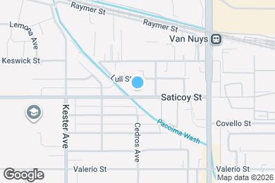 Map image of the property - 14711 Saticoy St