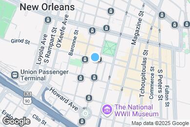 Map image of the property - 715 St Charles Ave