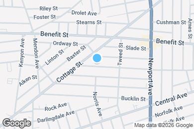 Map image of the property - 54 Harris St