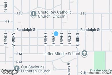 Map image of the property - 864 S 45th St