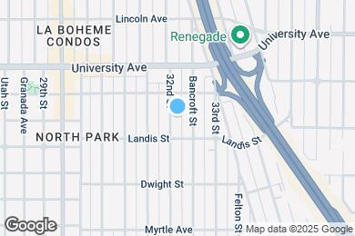 Map image of the property - 3747 32nd St