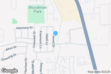 Map image of the property - 1245 Kenwood Dr