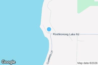 Map image of the property - W7698 Koshkonong Lake Rd