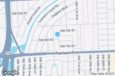 Map image of the property - 570 SW 72nd Ct