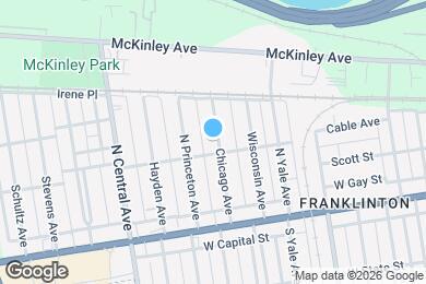 Map image of the property - 121 Chicago Ave