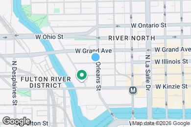 Map image of the property - 365 W Illinois St