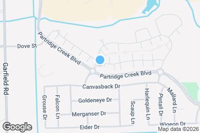 Map image of the property - Montclair at Partridge Creek