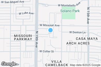 Map image of the property - Connect on Missouri Apartments