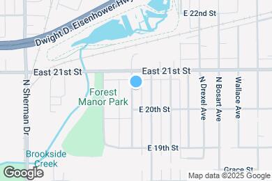 Map image of the property - 2029 N Colorado Ave