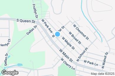 Map image of the property - 372 W Maple St
