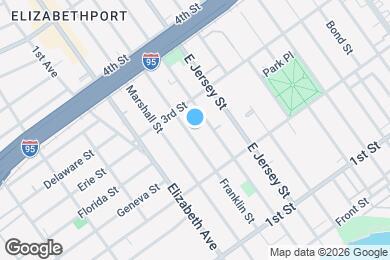 Map image of the property - 241 Franklin St