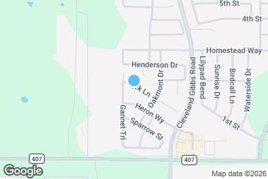 Map image of the property - 1829 Lark Ln