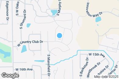 Map image of the property - 4314 W Country Club Dr