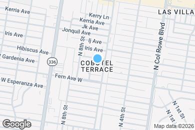 Map image of the property - 601 Hibiscus Ave