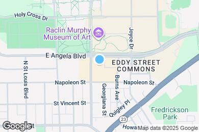 Map image of the property - The Foundry-Student