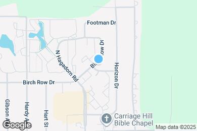 Map image of the property - 6150 Birch Row Dr