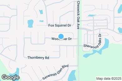 Map image of the property - 3741 Woodbriar Dr