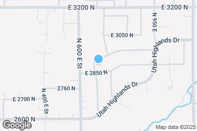 Map image of the property - 2884 N 675 E