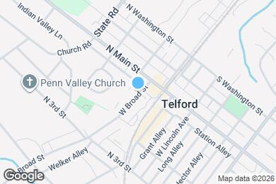 Map image of the property - 129 W Broad St